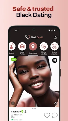 Скриншот 5 — BlackCupid: Black Dating