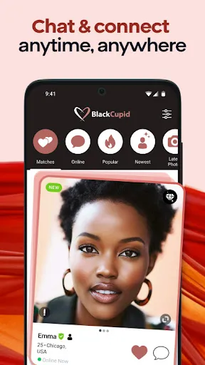 Скриншот 8 — BlackCupid: Black Dating