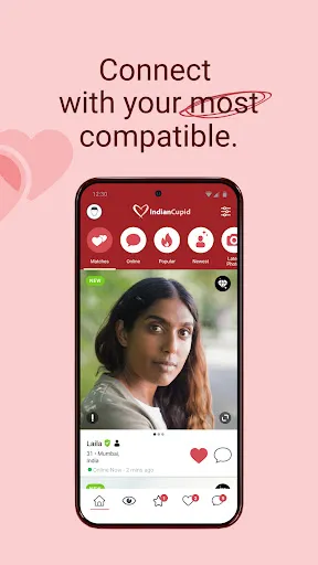 Скриншот 3 — IndianCupid: Indian Dating