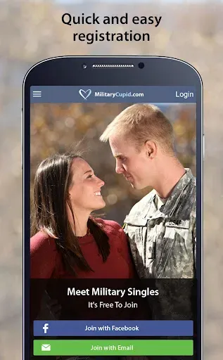 Скриншот 1 — MilitaryCupid: Military Dating