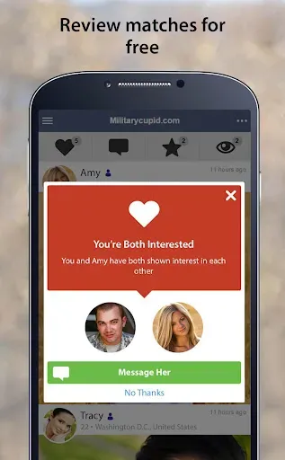 Скриншот 3 — MilitaryCupid: Military Dating