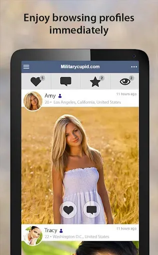 Скриншот 6 — MilitaryCupid: Military Dating