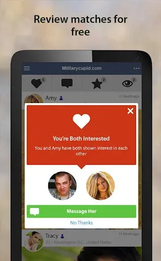 Скриншот 7 — MilitaryCupid: Military Dating