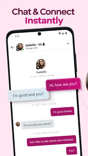 Скриншот 4 — PinkCupid: Lesbian Dating App