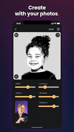 Скриншот 4 — Cupixel: Make art with a twist