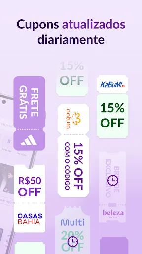 Скриншот 2 — Cuponomia: Cupons e Cashback