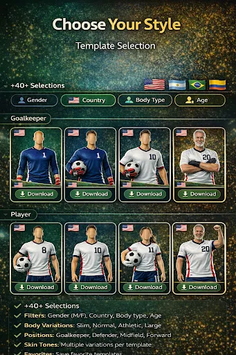 Скриншот 3 — Cup 2026 Soccer Sticker Maker