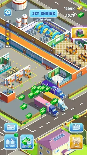 Скриншот 3 — Rogue Runways: Idle Jet Tycoon