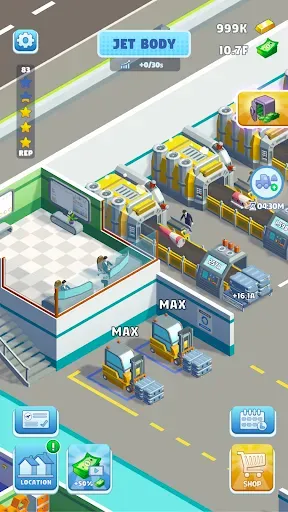Скриншот 5 — Rogue Runways: Idle Jet Tycoon