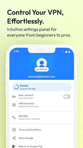Скриншот 4 — Cure VPN: Private & Secure VPN