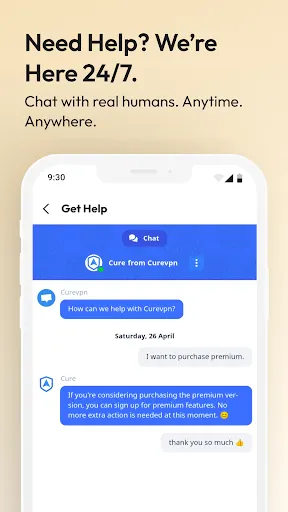 Скриншот 7 — Cure VPN: Private & Secure VPN