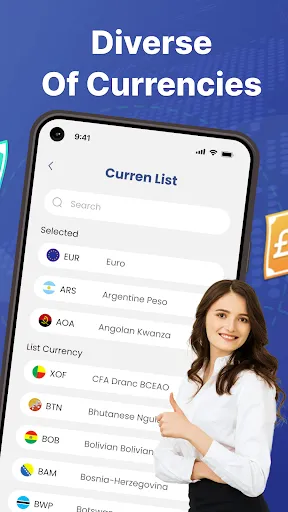 Скриншот 2 — Currency Converter – GlobeRate