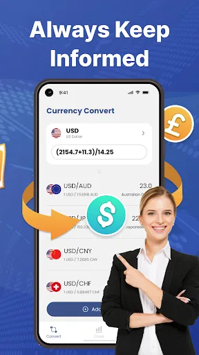 Скриншот 3 — Currency Converter – GlobeRate