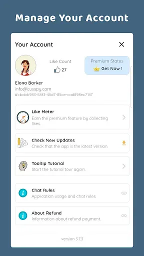 Скриншот 5 — Cusspy - Live Video Chat