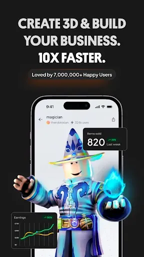 Скриншот 1 — Customuse: Skins Maker Roblox