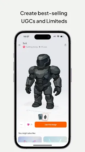 Скриншот 3 — Customuse: Skins Maker Roblox