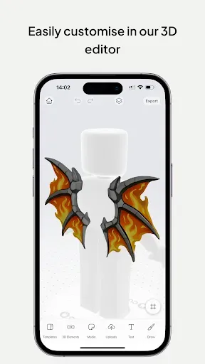 Скриншот 5 — Customuse: Skins Maker Roblox
