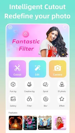 Скриншот 1 — Nice Cutout & Photo Editor