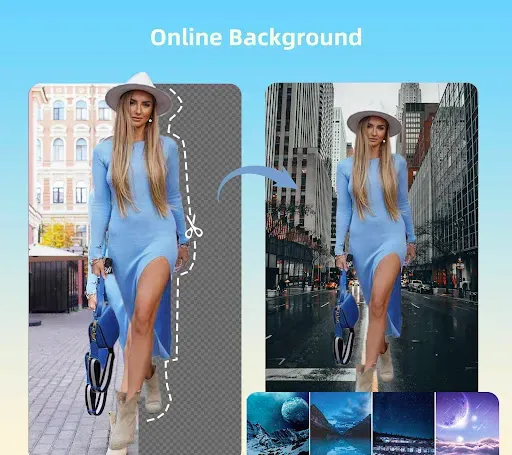 Скриншот 2 — Nice Cutout & Photo Editor