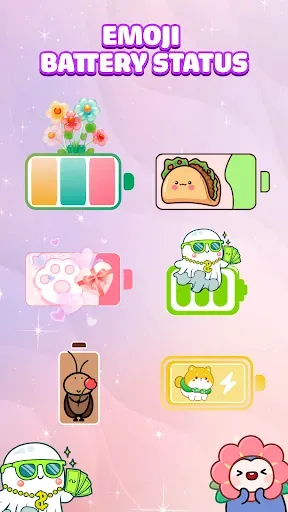 Скриншот 3 — Emoji Battery Icon Customize