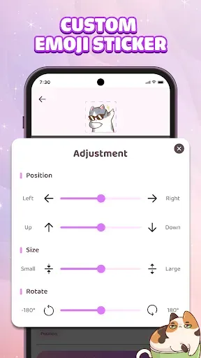 Скриншот 4 — Emoji Battery Icon Customize