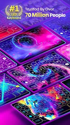 Скриншот 8 — клавиатура - Neon LED Keyboard