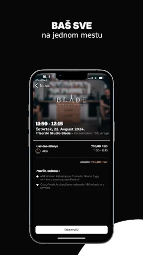 Скриншот 7 — Frizerski Studio Blade