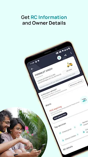 Скриншот 3 — BikeInfo- RTO Vehicle Info App