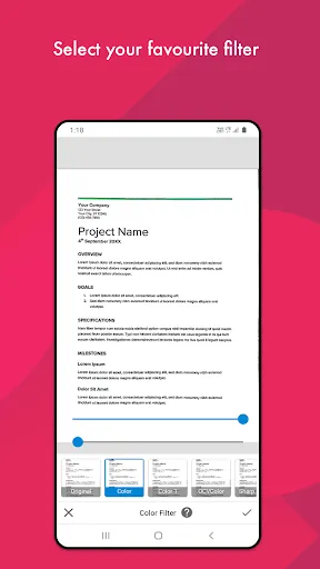 Скриншот 2 — Document Scanner - PDF Creator