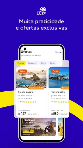 Скриншот 2 — CVC: Voos, hotéis e ingressos