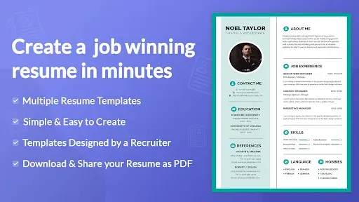 Скриншот 1 — Resume Builder: CV Maker