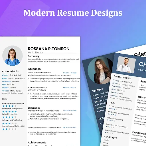 Скриншот 3 — Resume Builder: CV Maker