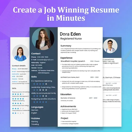 Скриншот 6 — Resume Builder: CV Maker