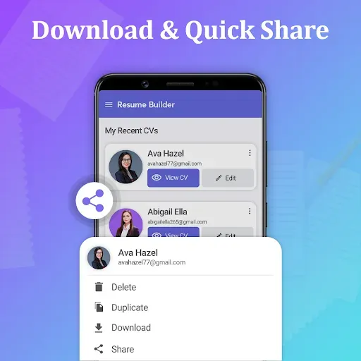 Скриншот 7 — Resume Builder: CV Maker