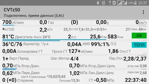 Скриншот 2 — CVTz50