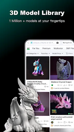 Скриншот 1 — Creality Cloud - 3D Printing