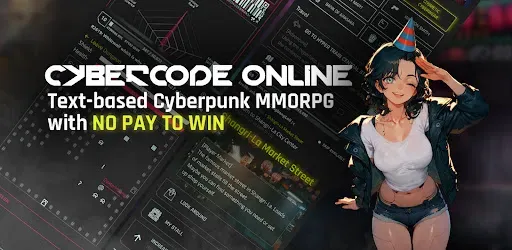 Скриншот 1 — CyberCode Online: Text RPG