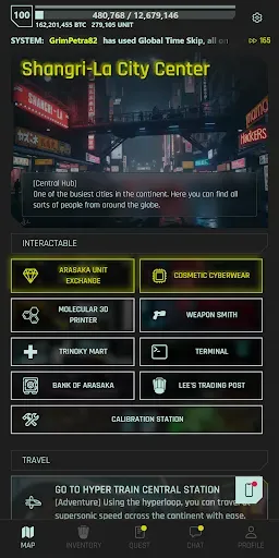 Скриншот 8 — CyberCode Online: Text RPG