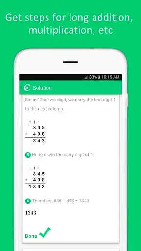Скриншот 7 — Cymath - Math Problem Solver