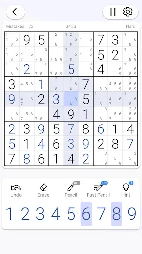 Скриншот 4 — Sudoku - Classic Sudoku Puzzle