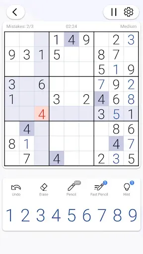 Скриншот 5 — Sudoku - Classic Sudoku Puzzle