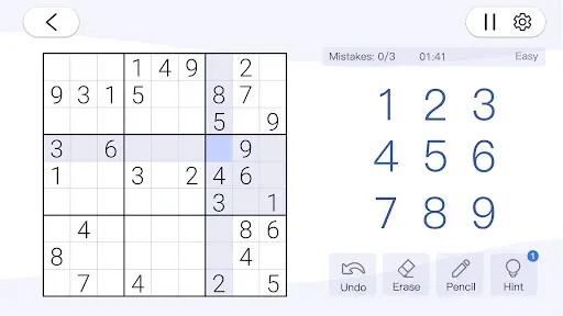 Скриншот 6 — Sudoku - Classic Sudoku Puzzle
