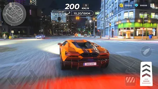 Скриншот 2 — Car Driving: Drag Racing 3D