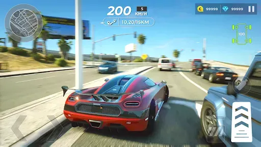 Скриншот 3 — Car Driving: Drag Racing 3D