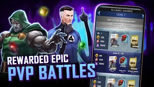Скриншот 5 — MARVEL Puzzle Quest: Hero RPG