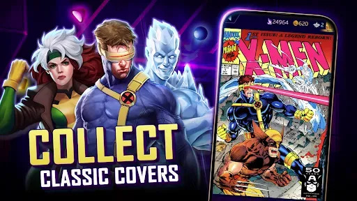 Скриншот 7 — MARVEL Puzzle Quest: Hero RPG