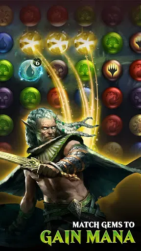Скриншот 1 — Magic: Puzzle Quest