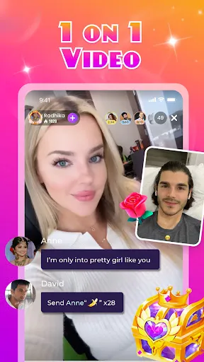 Скриншот 3 — Tikko-Live Stream, Video Chat