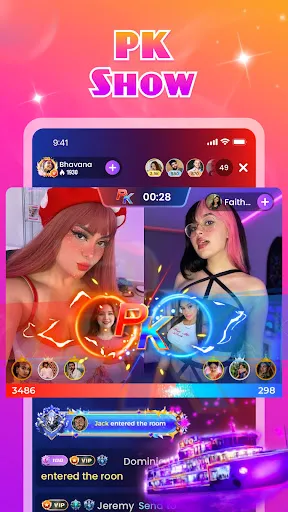 Скриншот 4 — Tikko-Live Stream, Video Chat