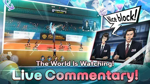 Скриншот 2 — Volley Girls:High School Story